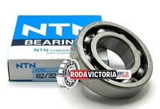 NTN JAPAN 62/32 DEEP GROOVE BALL BEARING, OPEN TYPE, NO SEALS 32x65x17mm