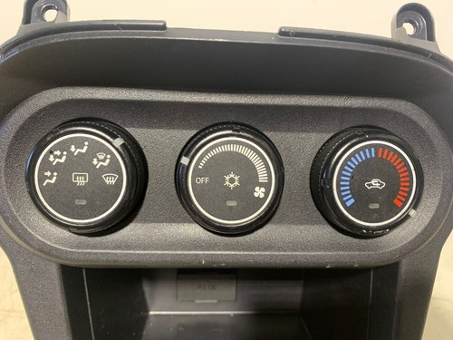 2010 MITSUBISHI LANCER HEATER CLIMATE CONTROL PANEL WITH TRIM 7820A083XA C575 - Picture 2 of 6