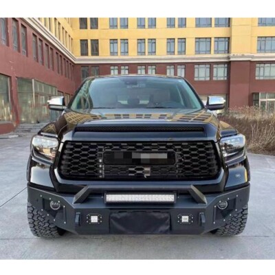 Für Toyota Tundra K5 2014-2021 Frontgrill Kühlergrill Glänzend Schwarz Grill