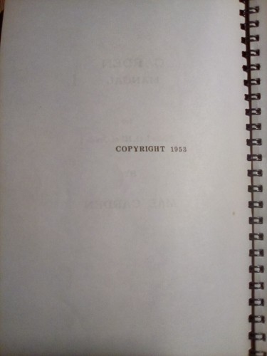 1953 "Carden Method Manual" Grade 1 by Mae Carden Good Unmarked Vintage Manual - Picture 3 of 7