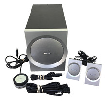 Bose Companion 3 Speakers Multimedia Speaker System Tested Subwoofer Control Pod
