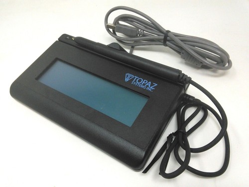 Topaz Systems T-LBK462-BSB-R SignatureGem LCD 1x5 Pad USB Signature Capture