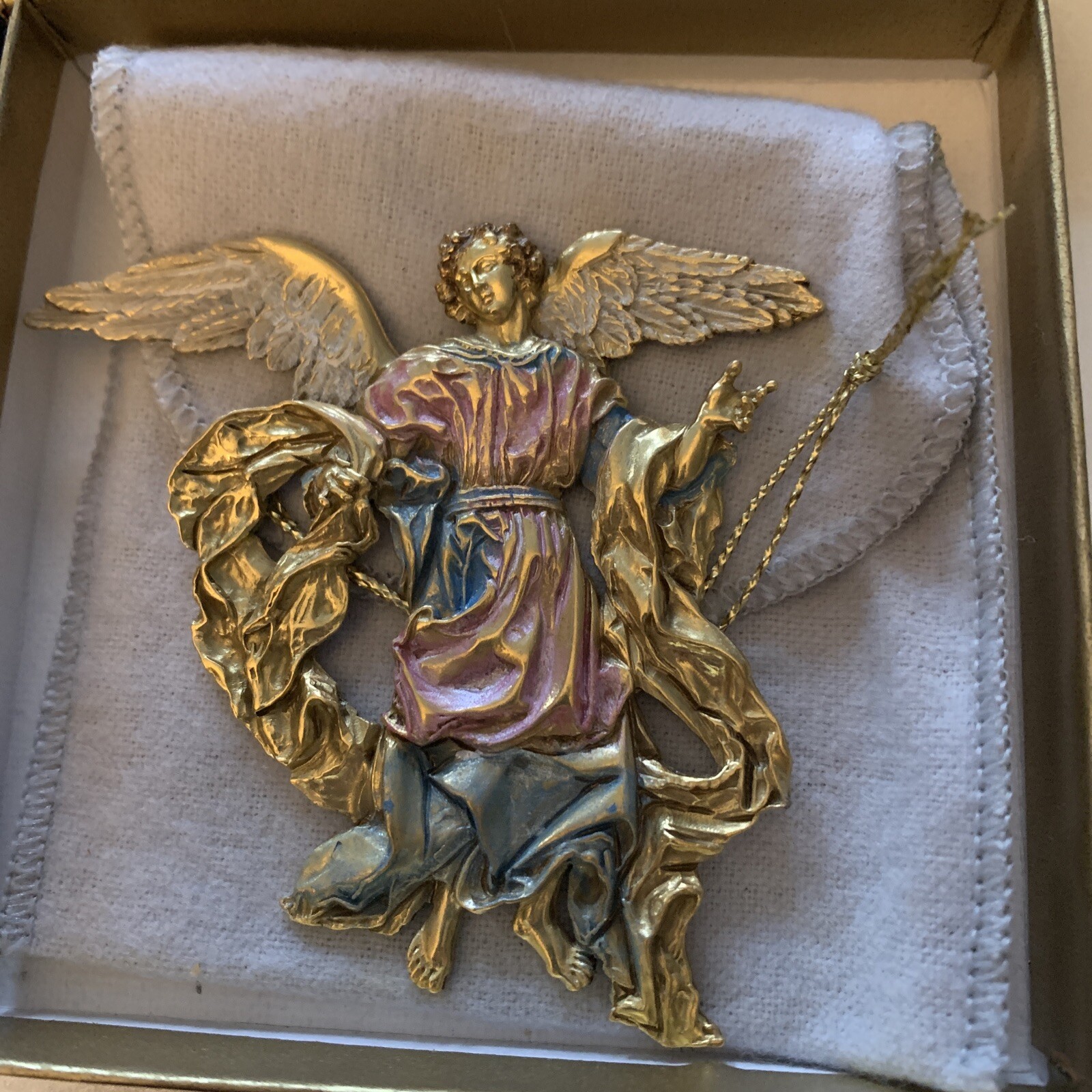 Metropolitan Museum of Art MMA 2002 Angel Tree Christmas Ornament Zapewnienie jakości, nowe wydanie