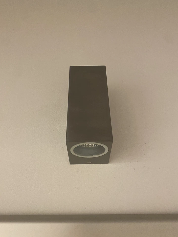 Ranex Bastia 5000.465 LED Außenleuchte up/down Alu anthrazit GU10 IP44 - Bild 3 von 4