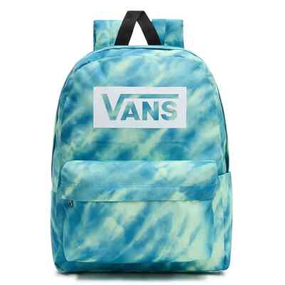 Vans Realm Tie Dye Rucksack blau + Trinkflaschenhalter