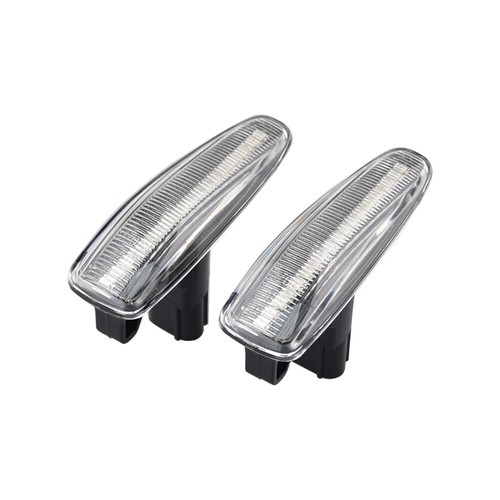 Clear For Mitsubishi Mirage G4 2014 2015 2016-2022 LED Dynamic Side Marker Light - Picture 3 of 6