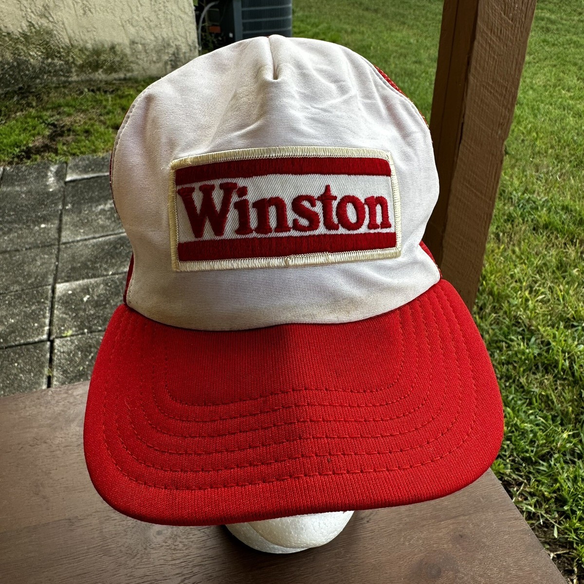 90s USA製 WINSTON レーシングキャップ 赤新品未使用デッドストック 90s USA製 WINSTON レーシングキャップ 赤新品未使用デッド