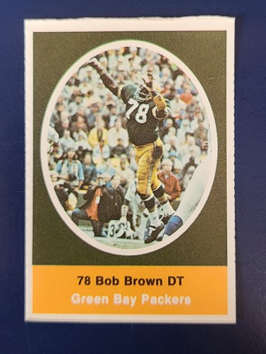 1972 Sunoco Football Stamps Complete Your Set You Pick Choose Green Bay Packers - Picture 4 of 25