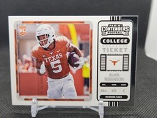 Bijan Robinson - 2023 Chronicles Draft Picks - College Ticket - Rookie RC