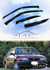 Chrome Trim Window Visor Guard Vent Deflector For Toyota Tercel Soluna 94-99 (For: Toyota Tercel)