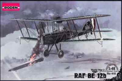 RAF BE 12b British Reconnais - model airplane kit 173 mm scale 1/48 Roden 412