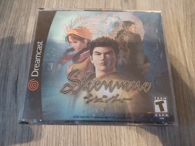 Shenmue (Dreamcast, 2000) includes original case ALL 4 DISCS
