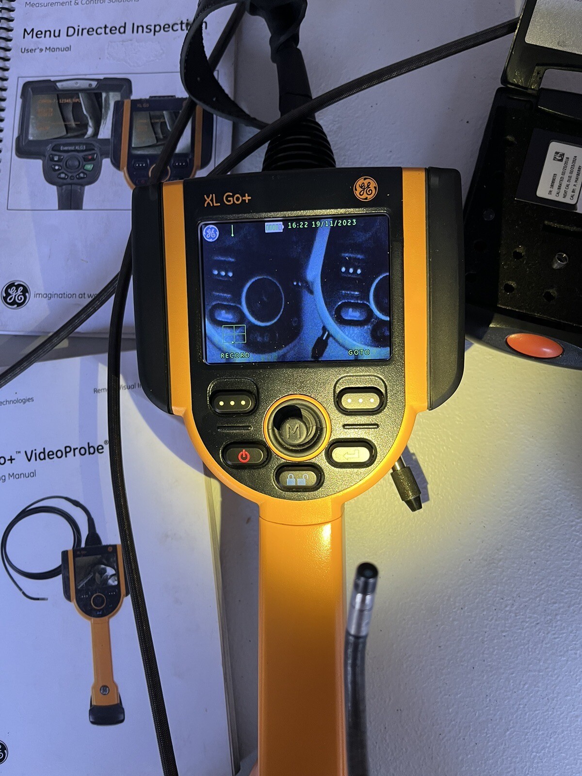 GE XL GO+ 6.2mm Videoprobe Flexible Borescope Free Shipping eBay