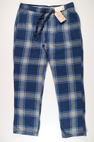 FAT FACE CHARLBURY CHECKED COTTON PYJAMA BOTTOMS PANTS BLUE 976651 MEN XL 2XL
