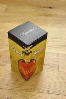 Rare Blantons Gold bourbon Whiskey Empty Collectors Box Blanton's Gold Empty Box