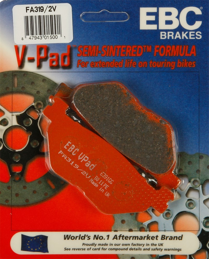 EBC FA319/2V Touring Bike SemiSintered V Brake Pads eBay
