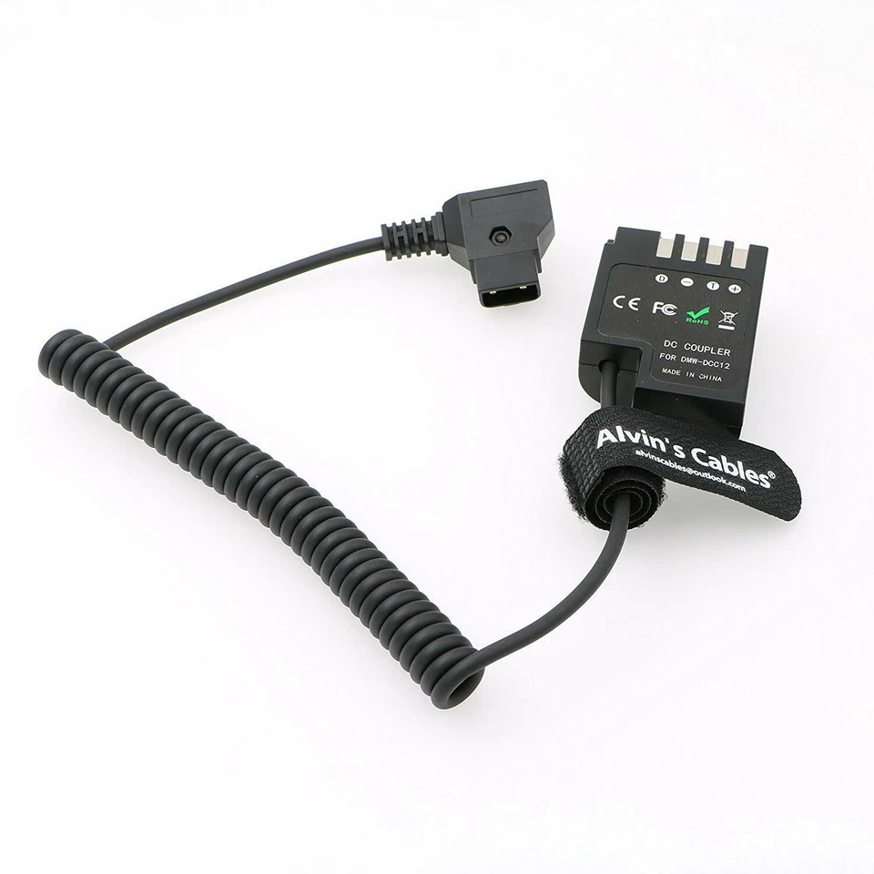 D-Tap to DMW-DCC12 DC Coupler Cable Dummy Battery for Panasonic DMC GH5 GH4 GH3 - Image 4 of 4