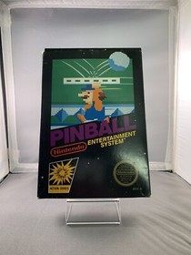 c&iacute;rculo sello pinball completo en caja original nintendo nes juego sin espuma sin inserto