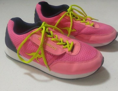 pink neon sneakers