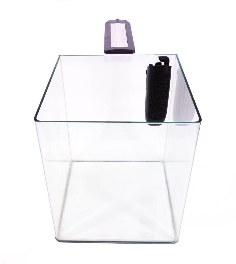 Nanotank Cubo System 30 Acuario Completo Filtro Interior LED Iluminación