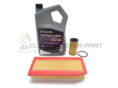 Oil Air Filter & 5L Engine Oil Service Kit For Dacia Logan MCV 1.5 BlueHDi 18-21