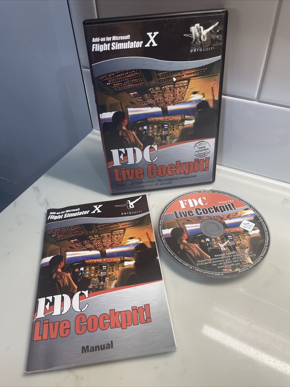 Flight simulator X Add On - FDC Live Cockpit - Soft Deck Companion Pc