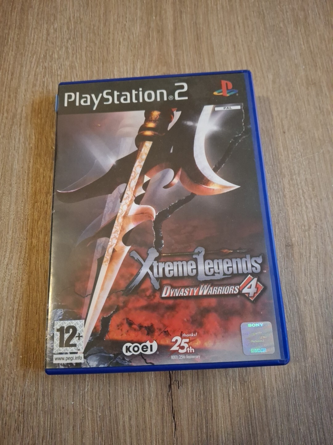 Boîte vide playstation 2 ps2 Dynasty Warriors 4