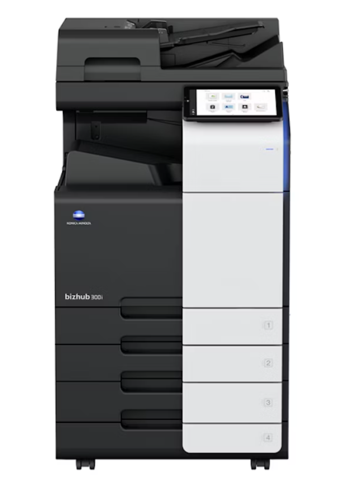 Konica Minolta bizhub 300i B/W Copier, Printer and Dual Scanner | eBay