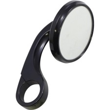 Todd's Cycle Shooter Mirror - 1" - Black | 0640-0748