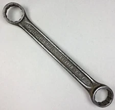 Vintage Indestro Tools Chicago 25/32" x 3/4" Double Box End Wrench Select Steel 