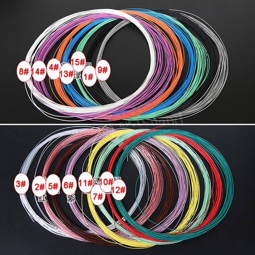 0.35mm² Ø1.2mm Silver Plated Copper Polytetrafluoro PTFE Wire Stranded Cable - Picture 2 of 5