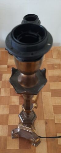 Coppia Lampade da tavolo in bronzo, Artdeco, primi '900. - Foto 11 di 15