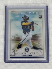 Jackson Chourio (RC) /275 Rookie 2024 Panini Boys of Summer