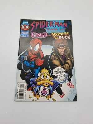 Spider-man Team-Up 5 Featuring Gambit & Howard the Duck Marvel Comics