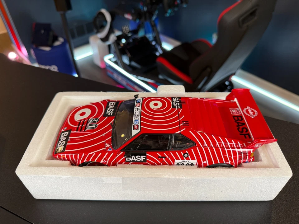 1/18 Minichamps 1980 BASF BMW M1 Procar H.J. Stuck #80 Diecast U.S. Seller - Image 2 of 4