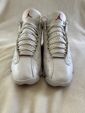 Jordan 13 Retro Mid White/ True Red/ Wolf Gray