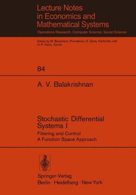 A. V. Balakrishnan | Stochastic Differential Systems I | Taschenbuch | Englisch