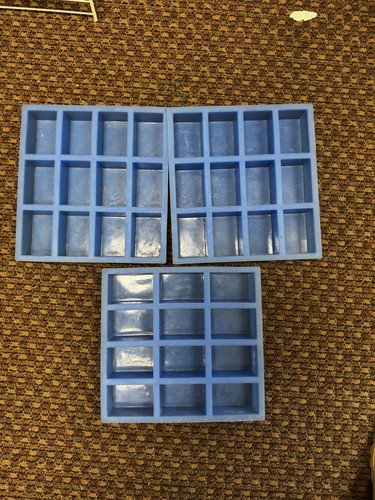 Rectangle Silicone Soap Mold, 12 Cavity 5.5oz Soap Making Mold Used X 3