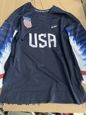 NIKE TEAM USA 2018 MEN’S HOCKEY JERSEY - STITCHED - YOUTH LARGE/EXTRA LARGE L/XL