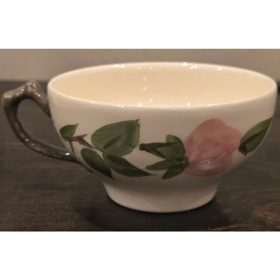 Juego de vajilla Franciscan Desert Rose taza de té platillo tazón ensalada y plato de cena Foto 2 de 4