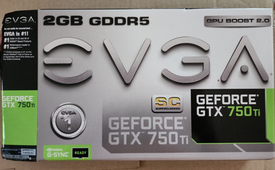 EVGA NVIDIA GeForce GTX 750 Ti 2GB GDDR5 Graphics Card