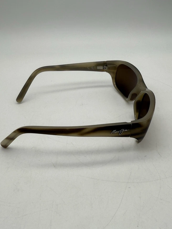 Gafas de sol polarizadas vintage Maui Jim Lilikoi MJ 286 22 D con marco de arenisca y HCL Foto 4 de 4