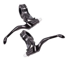 Promax BL-428 Hinged Brake Lever Set Black BMX Caliper U-Brake Cantilever Canti 