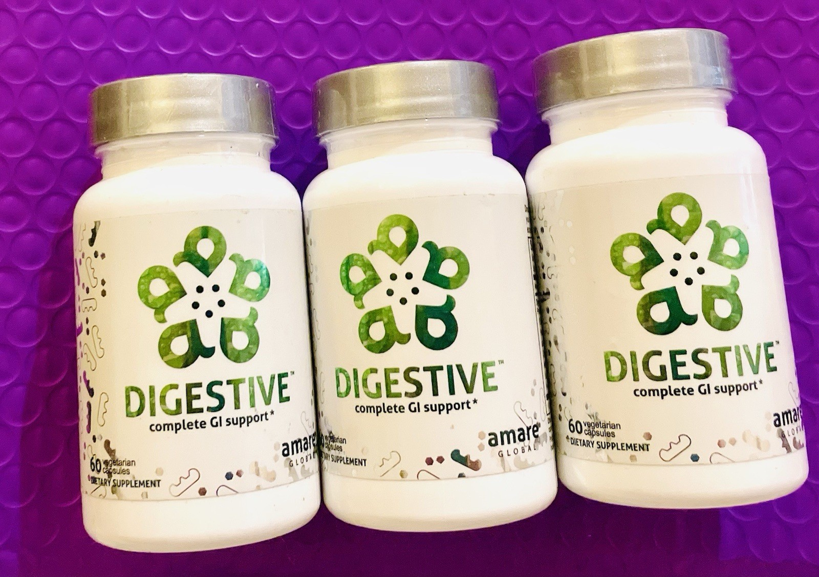 Amare Global Digestive 3ea Complete GI Support NEW SEALED Expires 09/26 Bundle