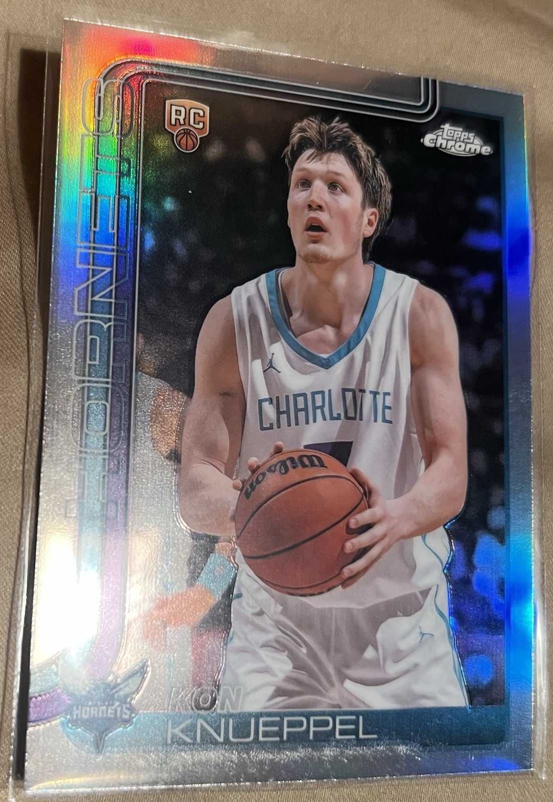 2025-26 Topps Chrome - Kon Knueppel #254 Refractor (RC)
