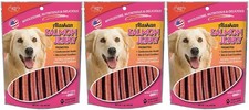 Blue Ridge Naturals 3-Pack of Carolina Prime Alaskan Salmon Jerky Dog Treats,...