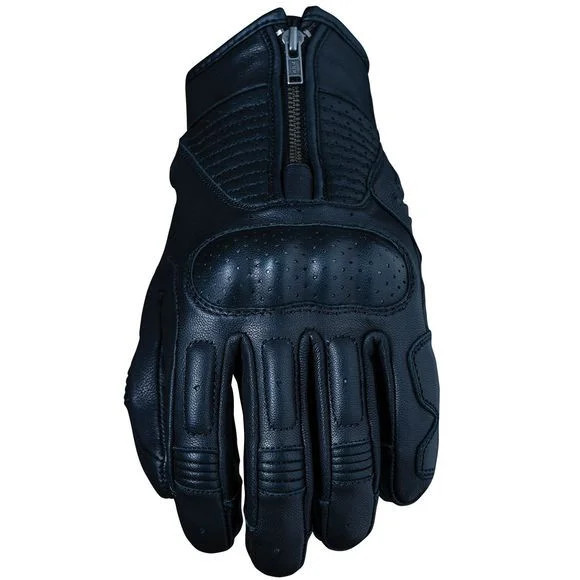 Gants moto femme Five Kansas cuir rétro noir taille XS homologués