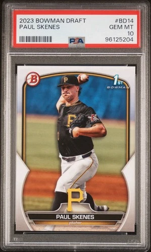 2023 Bowman Draft - Paul Skenes #BD-14 (RC) PSA 10