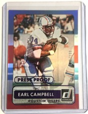  2015 Donruss Earl Campbell Houston Oilers 