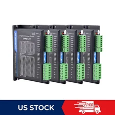 4 Axis STEPPERONLINE Stepper Motor Nema23 Driver DM542T 1.0-4.5A 18-50VDC